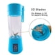 thumbnail image 1 of Licuadora Portátil Recarga ble con baso para transportar color AZUL, 1 of 2