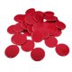 thumbnail image 4 of 100pcs Fichas De Póker Monedas Color Sólido Casino Suministro Familia Juegos Accs Rojo, 4 of 5