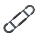 thumbnail image 2 of Entrenador De Brazos Ajustable Para Gimnasio, Fortalecedor De Brazos Para Tríceps, Muslos Y Bíceps, Color Azul Claro, 2 of 5