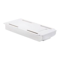 Bothyi - Debajo Del Cajón Del Escritorio Almacenamiento Debajo Del Escritorio Cajones Para Lápices Para Oficina Cocina Hogar Blanco