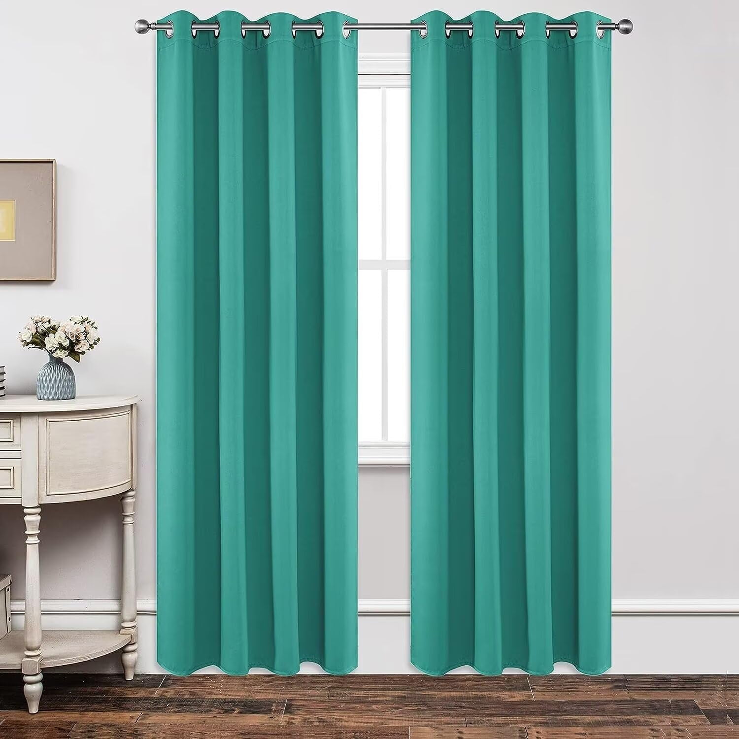 Cortinas Opacas Joydeco Térmicas Aislantes 115x114 Cm 2 Paneles