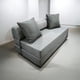 thumbnail image 1 of SOFA CAMA ESPUMA GREY PREMIUM  190X150X18 2 PLAZAS, 1 of 8