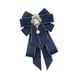thumbnail image 1 of Broche De Lazo De Cinta, Pajarita Con Lazo, Elegante Alfiler De Corbata Para Traje, Camisas, Blusas, Azul, 1 of 5