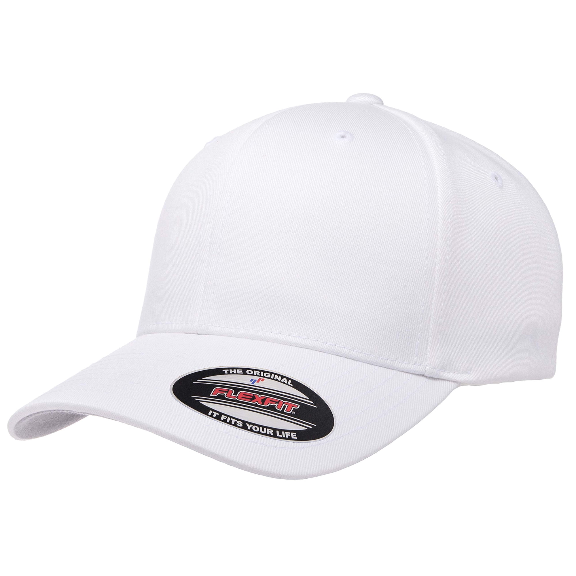 Gorra De Béisbol Flexfit Athletic Para Hombre Blanca, Talla L-xl