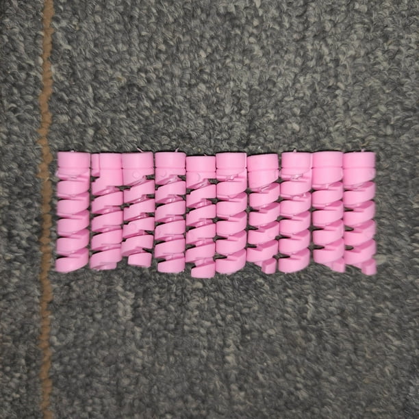 10pcs Spiral Cable Protector Desk Set - Organize and Protect Your Earphone and Data Cables with this Wire Winder and Holder - Perfect for Office Use