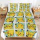 thumbnail image 1 of Pi-ka-chu Bed Duvet Cover Microfiber Bedding Sets 3D Printed Lightweight 3 Piece Comforter Sets for Kids Boys Girls, 1 of 5