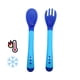 thumbnail image 2 of Cuchara y Tenedor Bebe con sensor temperatura - Azul, 2 of 2