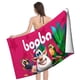 thumbnail image 4 of Booba Toalla de playa de secado rápido con diseño temático, regalo para mujeres y niñas, ideal para cumpleaños, fans, amantes de la música, uso en la playa o al aire libre, 78 × 180 cm, 4 of 6