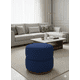 thumbnail image 1 of Puff Giratorio Azul Lino, 1 of 2