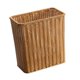 thumbnail image 4 of Cubo De Basura Rectangular Para Espacios Estrechos, Para Inodoro, Sala De Estar, Oficina, Marrón Claro, 4 of 5