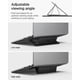 thumbnail image 5 of Soporte para laptop Spigen Slim Fold plegable y portátil, negro, 5 of 8