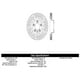 thumbnail image 2 of Disco Freno para auto Volkswagen Touareg 2011-2018 Delantero, 2 of 2