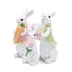 thumbnail image 2 of Figuras de conejito de pascua, diseño de conejito de Hodao, White Family, 2 of 6