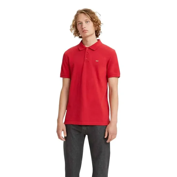 Polera Hombre Levis Crimson Roja Algodón Regular Fit
