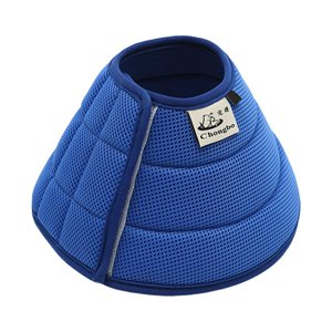 Ioensy - Collar De Cono Para Perro, Borde Suave, Para Dejar De Lamer, Protección Para Heridas, Collar De Recuperación Para Mascotas L 38-44Cm
