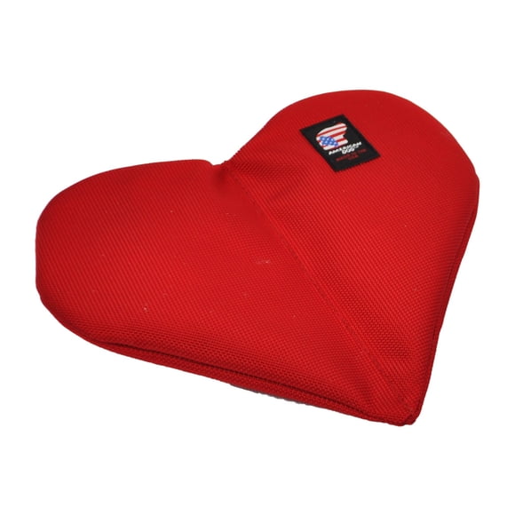 Juguete para perros American Dog Armor Collection en forma de corazón de piedra, tamaño grande