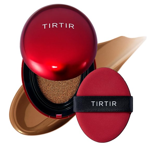 Mascarilla Tirtir de Cushion Foundation, color rojo, cobertura total, 4,5 ml