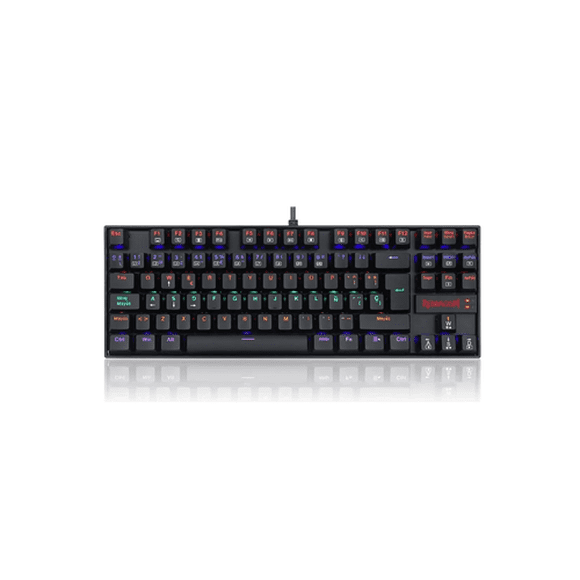 Teclado Redragon Kumara K552 Botón Rojo