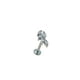 thumbnail image 1 of Piercing Labret Zirconia Astm F136 G23 Titanio Alas, 1 of 3