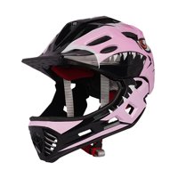 Ioensy - Casco De Bicicleta Para Niños, Casco Integral Moderno Para Exteriores, Correr, Andar En Bicicleta, Patineta, Rosa Claro