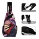 thumbnail image 3 of Jujutsu Kaisen Riñonera Bandolera con Estampado Integral para Hombres y Mujeres, Bolso Cruzado Gráfico de Tendencia, Mochila de Hombro Streetwear para Ciclismo y Deportes, Riñonera Versátil Casual, 3 of 6