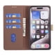 thumbnail image 2 of Funda Cartera con Bloqueo RFID para Samsung Galaxy A26 5G con Ranuras y Soporte Marrón, 2 of 5