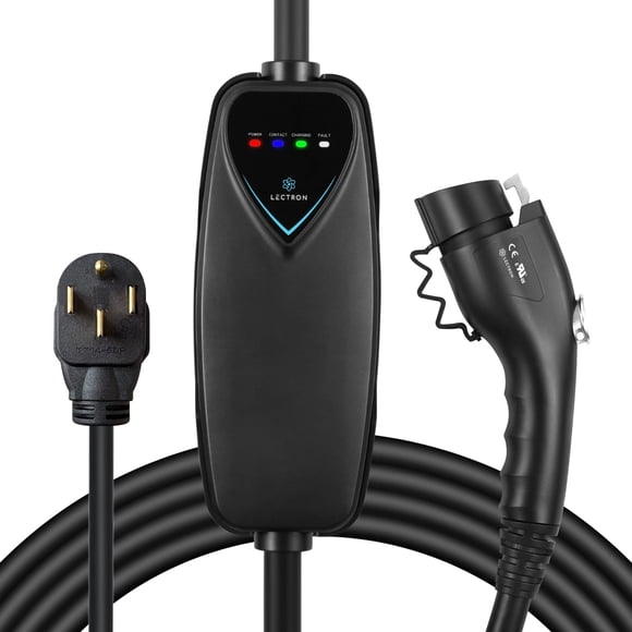 Cargador eléctrico Lectron Level 2 certificado ETL 240 V 40 A NEMA 14-50