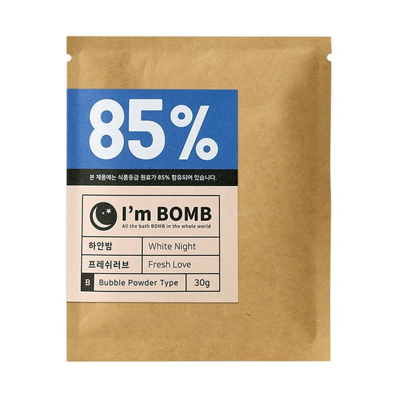 Burbujas De Baño En Polvo Fresh Love 30g Im Bomb