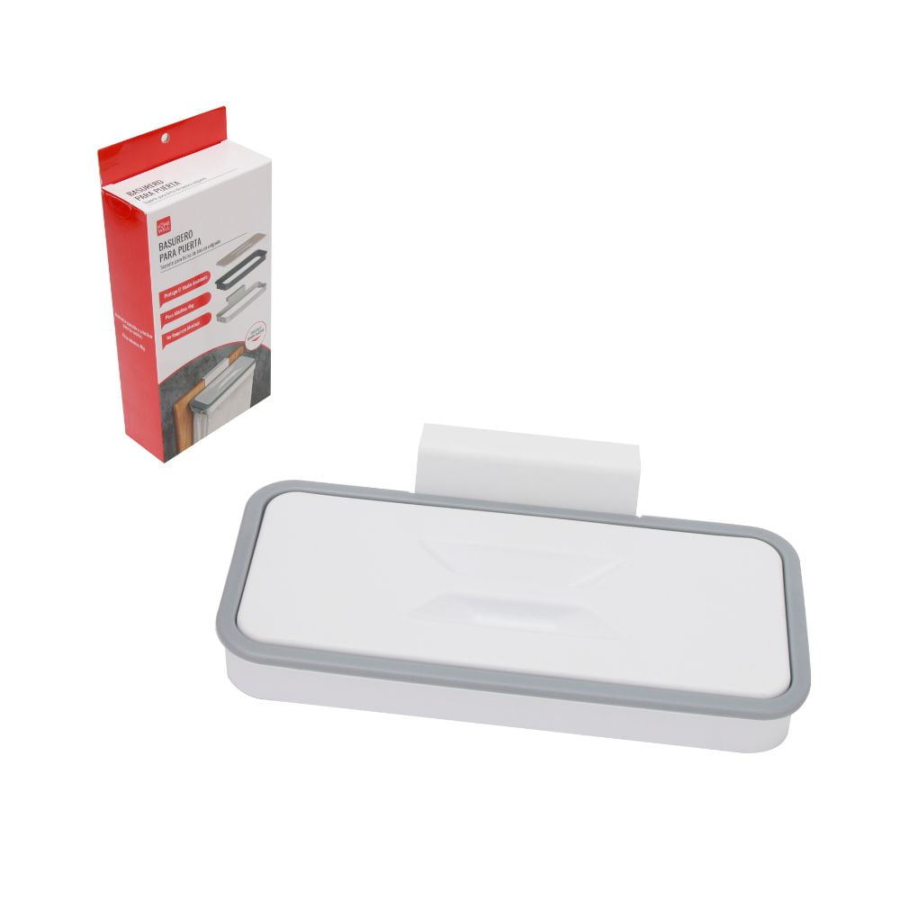 Homewell - Portabolsa Basurero De Puerta 16.7x10x7.5cm