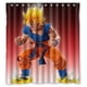 thumbnail image 1 of Cortina de ducha de Anime Dragon Ball Goku, juego de cortina de baño con ganchos, tamaño 66 x 72 pulgadas, 1 of 3