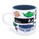 thumbnail image 1 of Taza de café Silver Buffalo The Office Icons, 380 ml, cerámica, 1 of 9