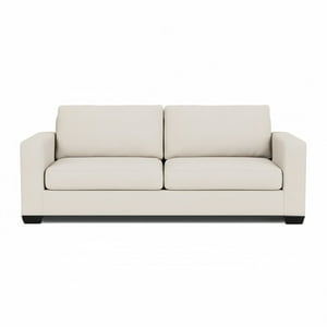 Element Design - Sofá Frederic 3 Cuerpos Tela Beige 218×84×83 Cm Moderno