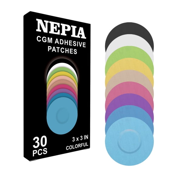 Parches Sensor Nepia 30 Piezas Impermeables y Resistentes al Sudor