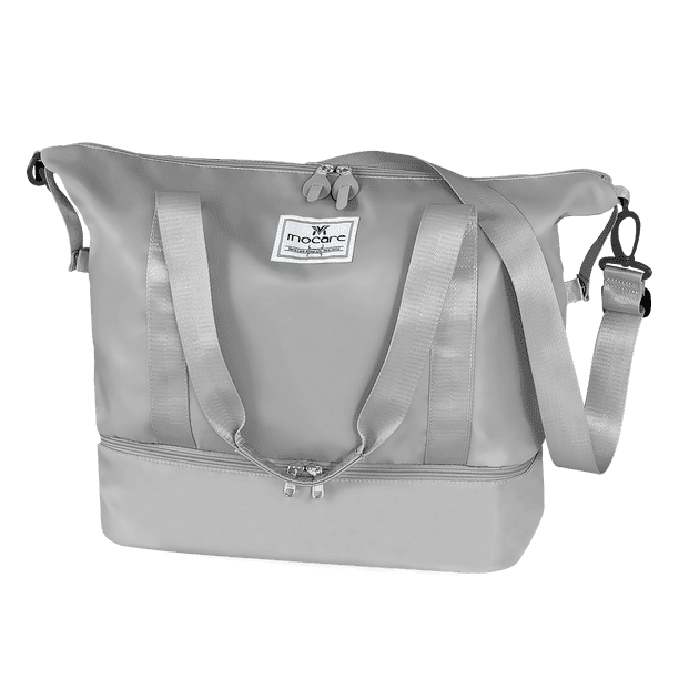 Travel Duffel Bag With Shoes Compartment, Sports Gym Tote Carry On Bags, Foldable Lightweight Overnight Shoulder Weekender Shopping Hospital Handbag