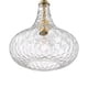 thumbnail image 3 of Lámpara colgante 360 Lighting de vidrio martillado dorado 28 cm, 3 of 7
