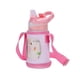 thumbnail image 3 of Botella De Agua Aislada Para Regalo De Niños, Taza Con Pajita Para Viajes, Actividades Al Aire Libre, Color Rosa Con Bolsa, 3 of 3