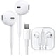 thumbnail image 1 of Audifonos Genericos Tipo C Blancos, 1 of 1