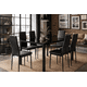 thumbnail image 1 of Juego de Comedor 6 Sillas Negro Moderno Minimalista Premium, 1 of 6