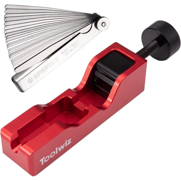 Calibrador de luz para bujías Toolwiz de 32 hojas