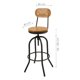 thumbnail image 3 of Taburete Industrial Turner Con Respaldo, 3 of 3