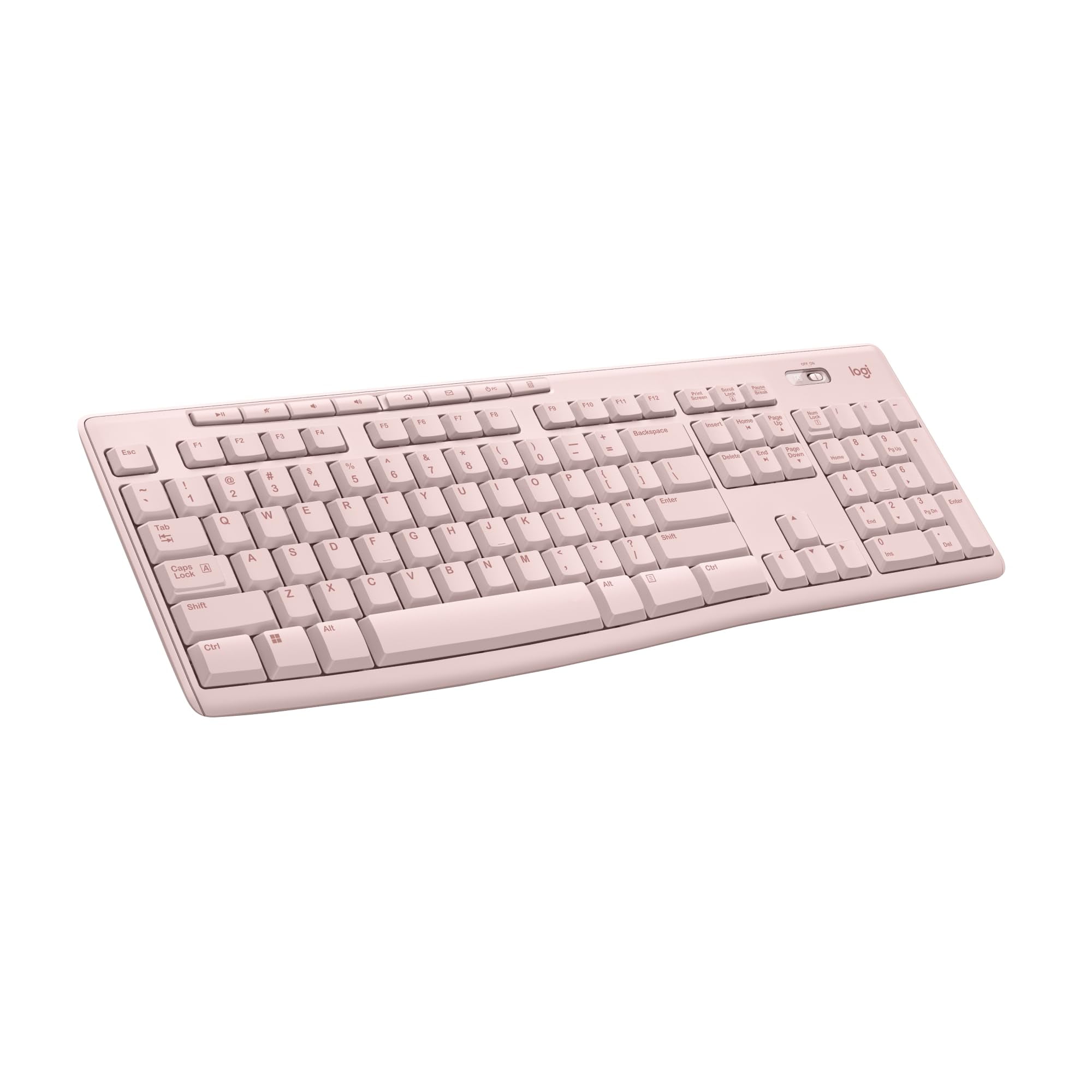 Logitech Teclado Inalámbrico K270 Rose