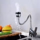 thumbnail image 4 of Llave Grifería Lavaplatos Flexible Doble Chorro Multifuncional Fregadero Mezclador De Agua Monomando, 4 of 5