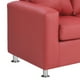 thumbnail image 3 of Sofa Kendy 3c Pu 12 Rojo, 3 of 6
