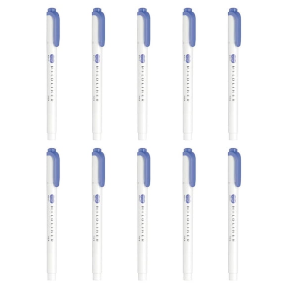 Resaltador Zebra B-WKT7-MLV Mild Liner 10 Piezas