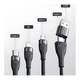 thumbnail image 4 of Cable Múltiple Datos Carga Rápida Usb Usb-c Micro Lightning, 4 of 5