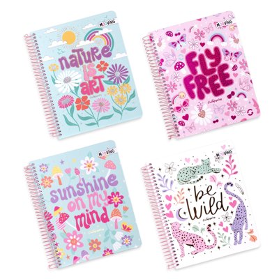 Cuaderno 1/2 Oficio Quitapesares 3 Materias / Producto Surtido Mooving