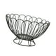 thumbnail image 1 of Soporte De Hierro Para Frutas, Canasto De Alambre, Decoración Del Hogar, Decorativa Para Verduras, Aperitivos De Frutas, Tamaño Mediano, Negro, 1 of 3