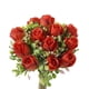 thumbnail image 3 of Planta Artificial Ramo Rosas Rojas 33 CM, 3 of 3