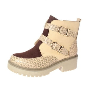 Botín Beige Vía Franca