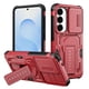 thumbnail image 1 of Funda Resistente para Samsung Galaxy S25 5G / S24 5G, Cubierta a Prueba de Golpes de Grado Militar con Protector Deslizante para Lente de Cámara, Soporte de 2 Vías, Antideslizante, Protección contra, 1 of 8
